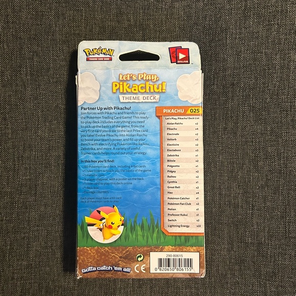 Pokémon Pikachu theme card deck - Picture 3 of 4